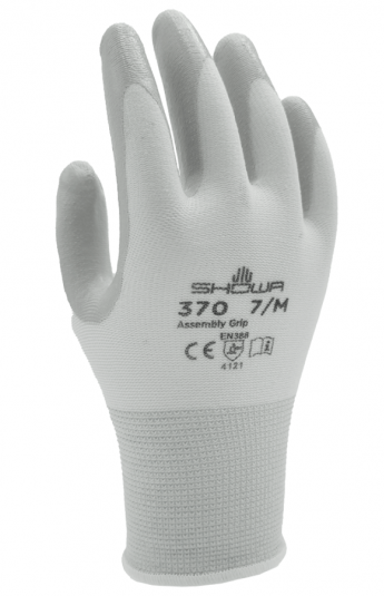 SHOWA 370W Nitril-Schutzhandschuhe weiß