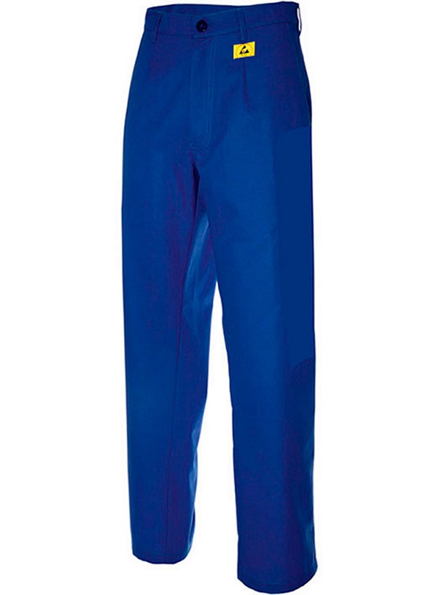 ESD Damen-Bundhose kornblau 180g/m²