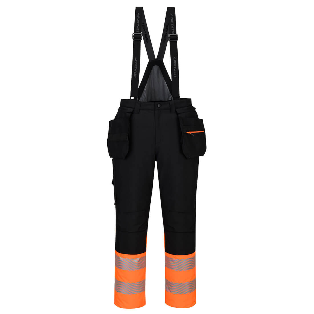 Portwest DX437 - DX4 Winter-Latzhose mit Warnschutz