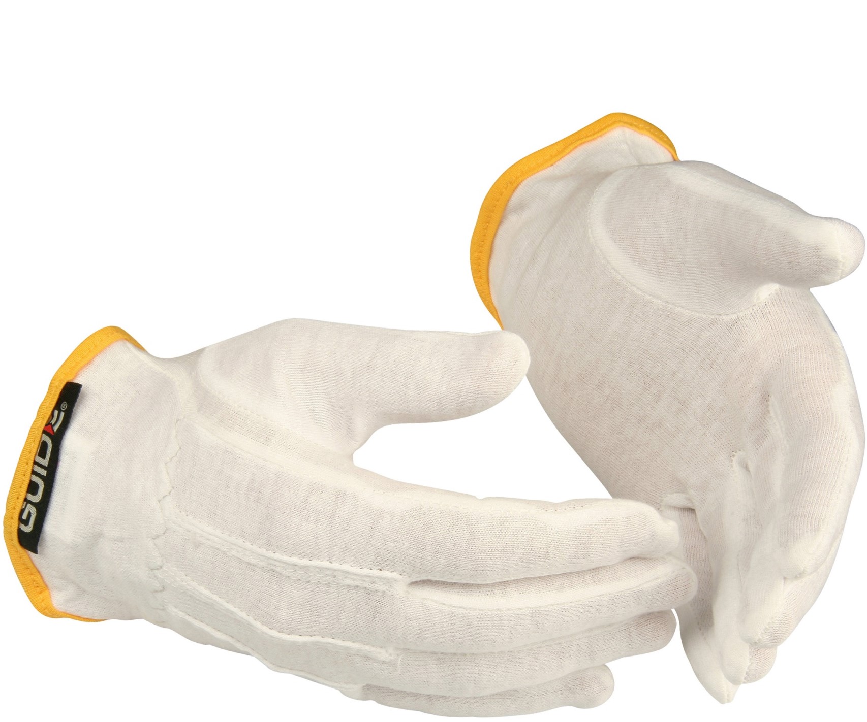 Guide 548 Baumwoll-Jersey-Handschuhe weiß
