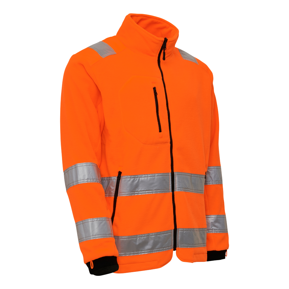 ELKA Rainwear 150014R Visible  Xtreme  Zipp in Fleece