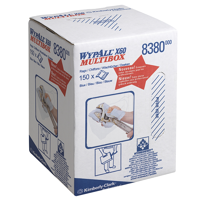 Kimberly Clark Putztuch WYPALL X60-8380