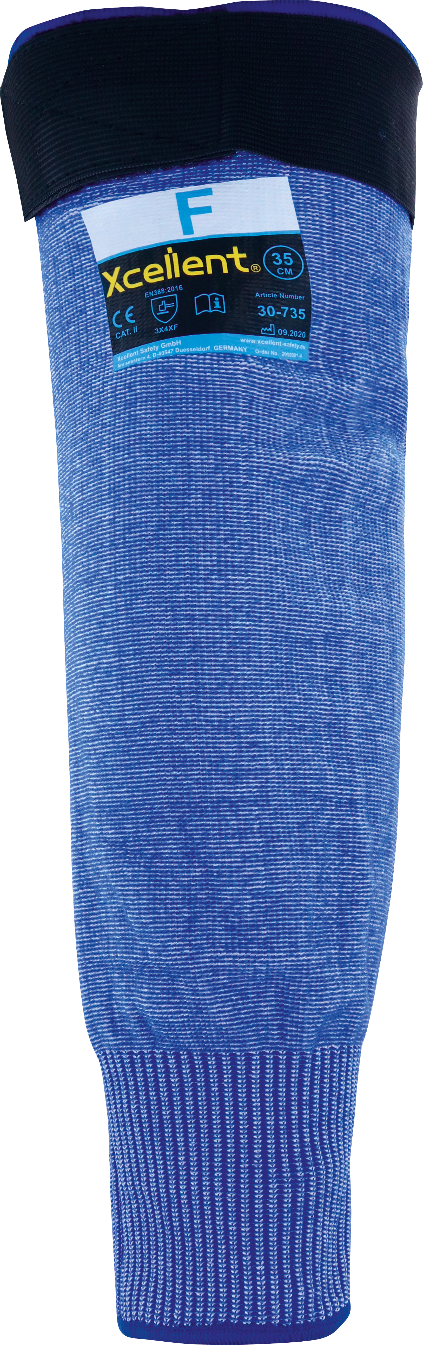 Triuso Xcellent XC307 Stahlfaser-Schnittschutz Armstulpe Level F