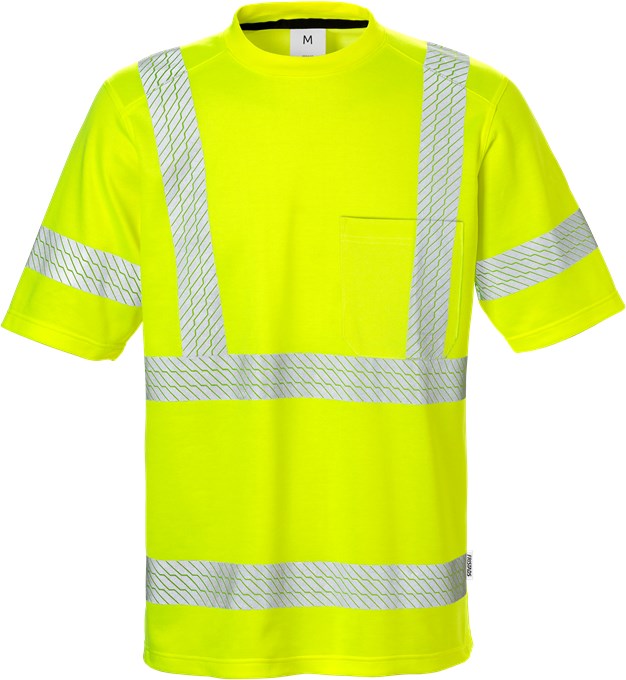 7068af97f08c50b00302d380fc14e5db Fristads 100973 High Vis Warnschutz-T-Shirt 7407 THV