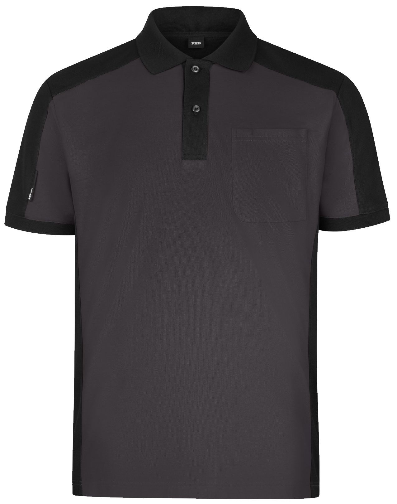 FHB 91490 KONRAD Poloshirt zweifarbig für Arbeit und Freizeit