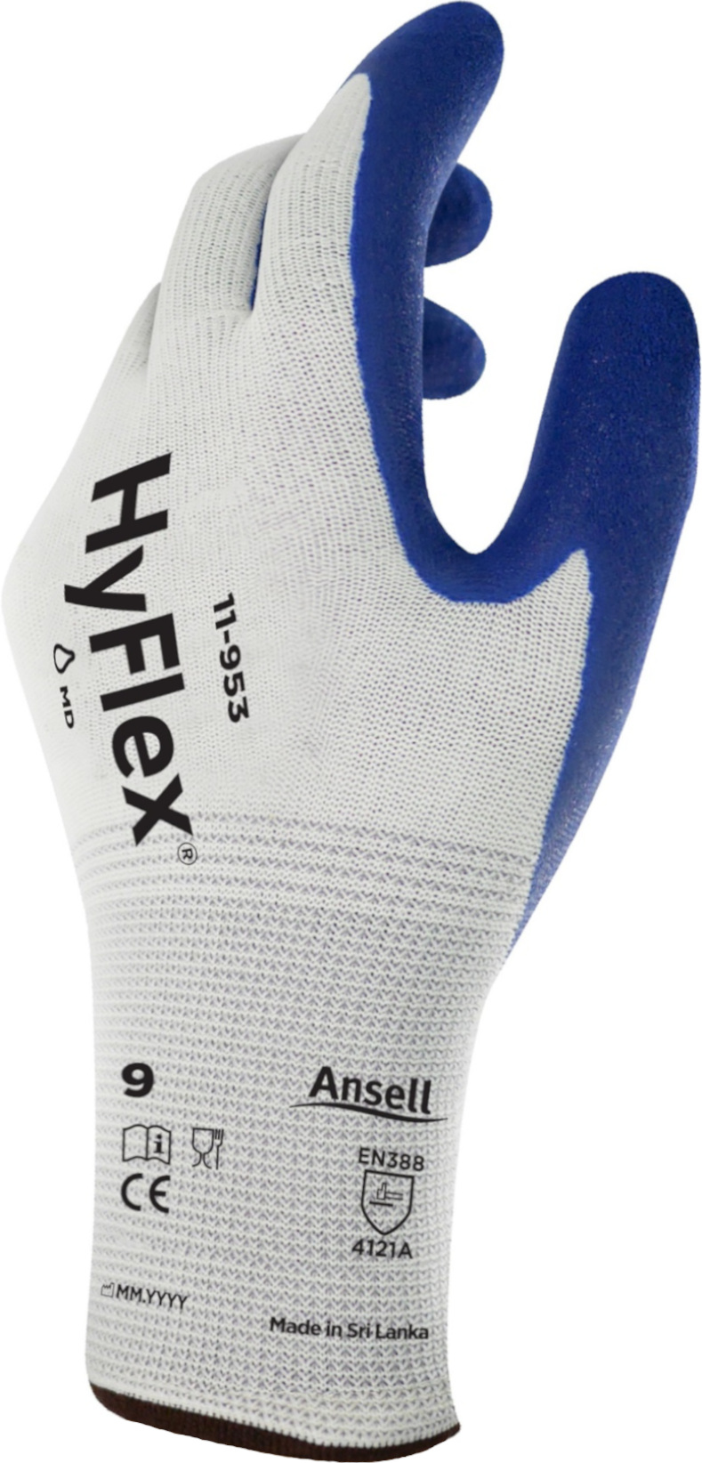 Ansell HyFlex 11-953 Nitril-Schutzhandschuhe teilbeschichtet