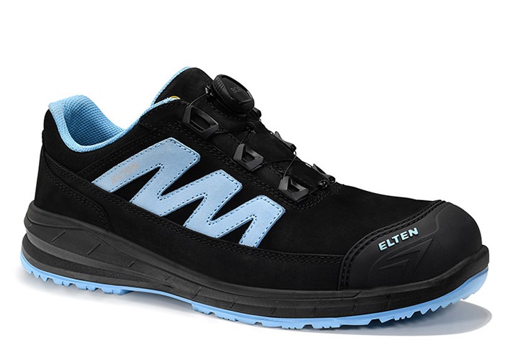 Elten MARTEN 728141 Sicherheitshalbschuhe XXSport Pro BOA blck-blue Low ESD S3