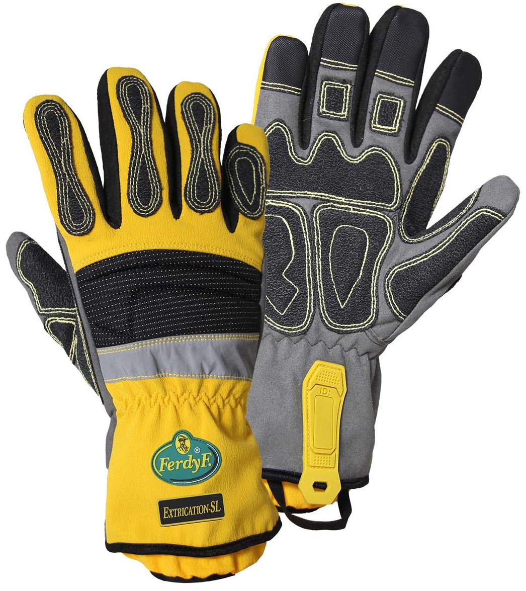 FerdyF. 1995S3 Extrication-S3 Mechaniker-Handschuhe aus Synthetikleder