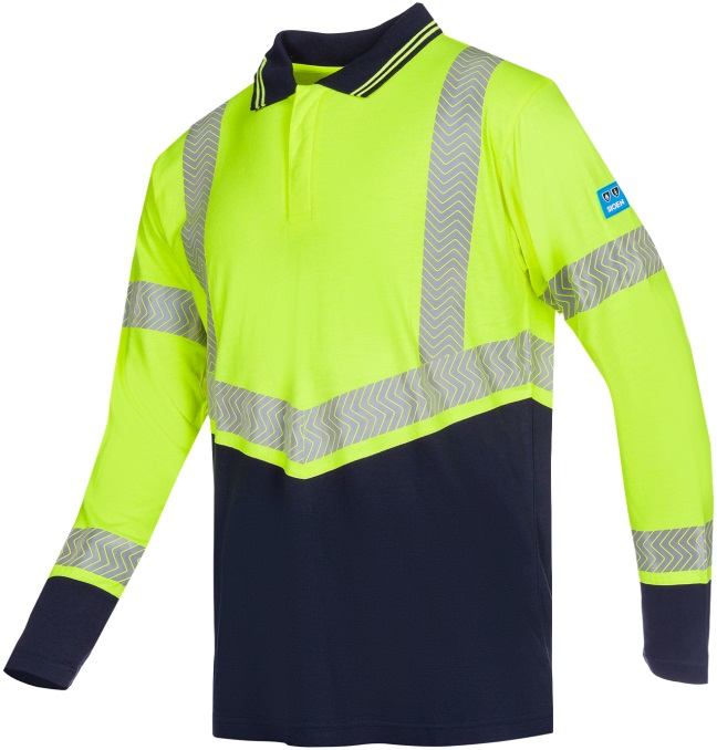 Sioen Arran 540AA2MPI Multinorm Warnschutz-UV-Poloshirt