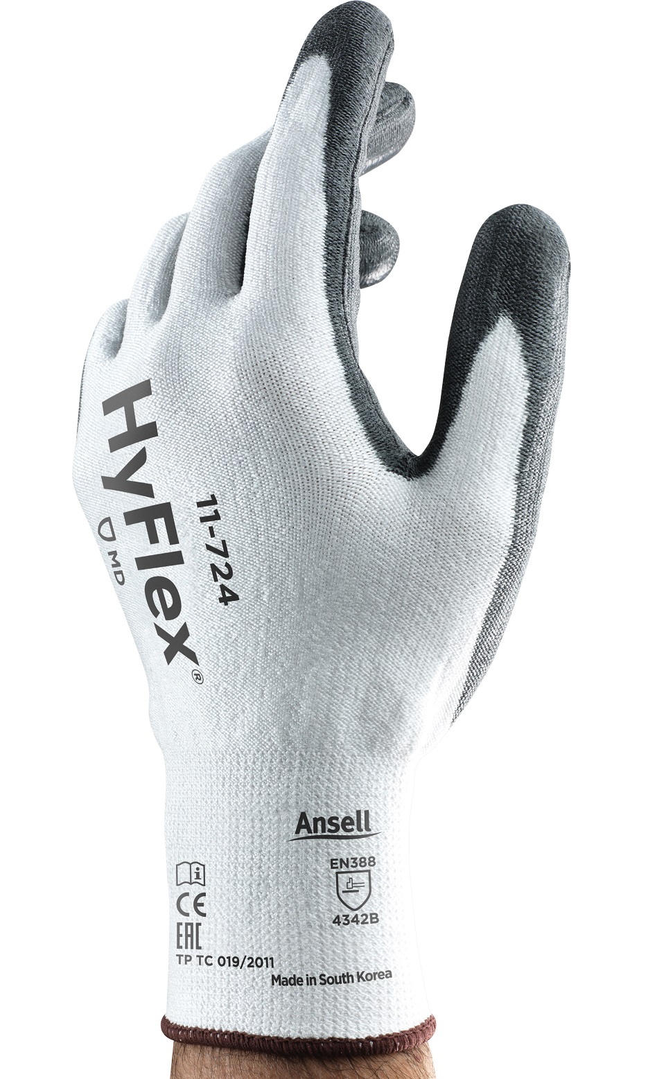 Ansell HyFlex 11-724 PU-Schnittschutzhandschuhe Level B