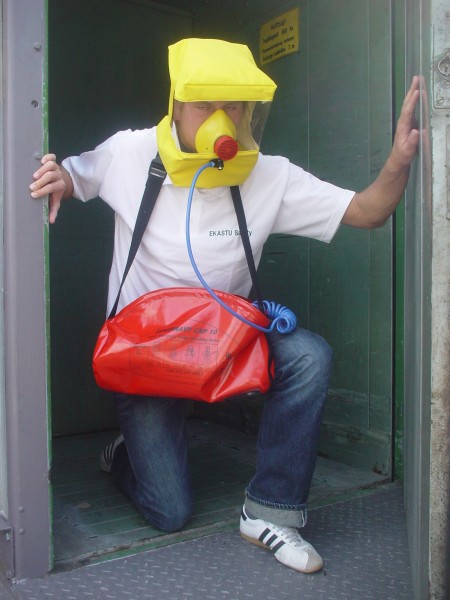 Ekastu Druckluft-Fluchtgeräte SEKUR CAP SNC 15 EEBD