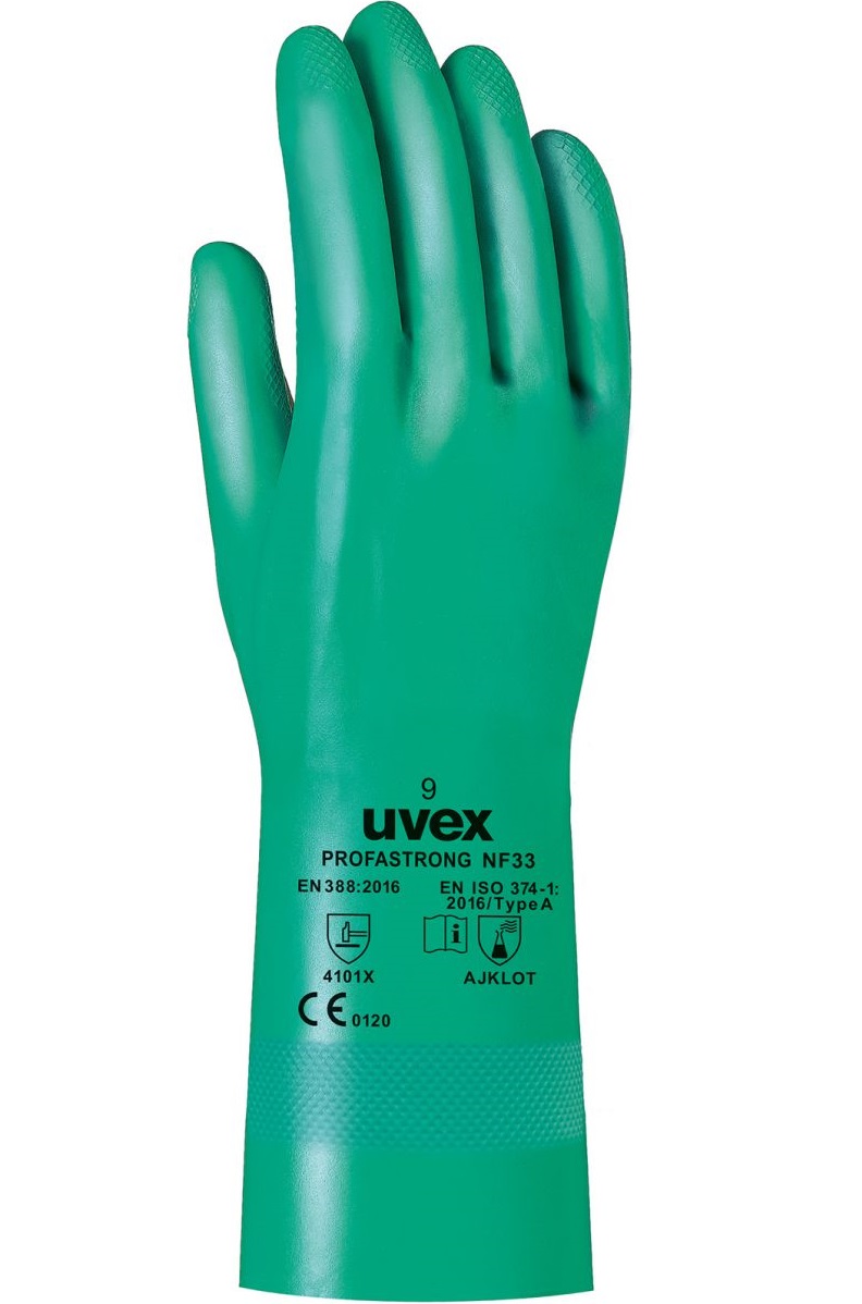 uvex 60122 profastrong NF33 Nitril-Chemikalienschutzhandschuhe