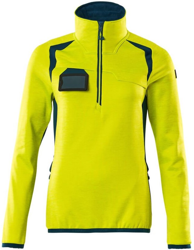 leuchtgelb-dunkelpetroleum