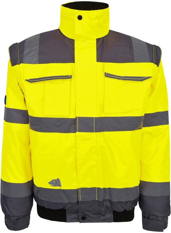 Pro-Fit 9701 Warnschutz- & Regen-Pilotenjacke