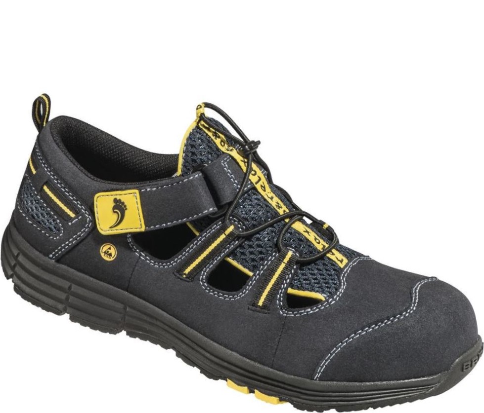 Baak 72112 Rene2 Sandalen S1P SRC ESD blau-gelb