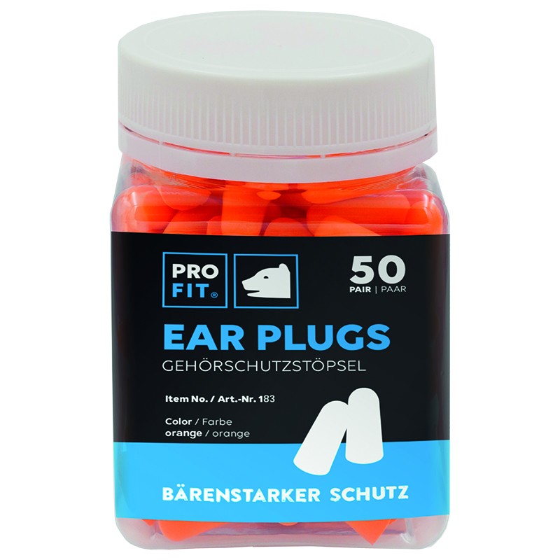 Pro-Fit 183 Gehörschutzstöpsel Soft-PU Dose SNR-34 dB (A)