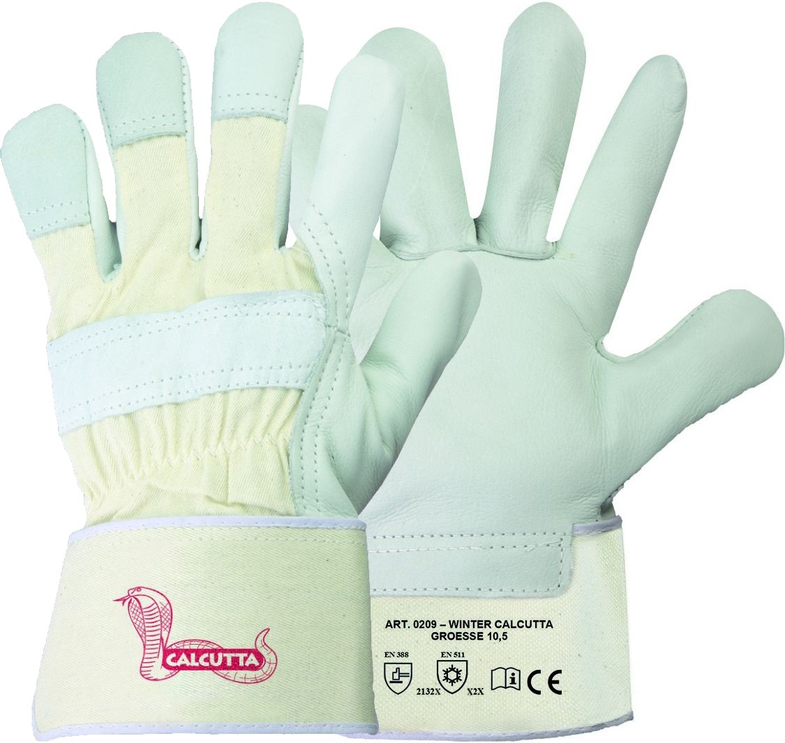 Stronghand 0209 Winter Calcutta Rindvollleder-Schutzhandschuhe