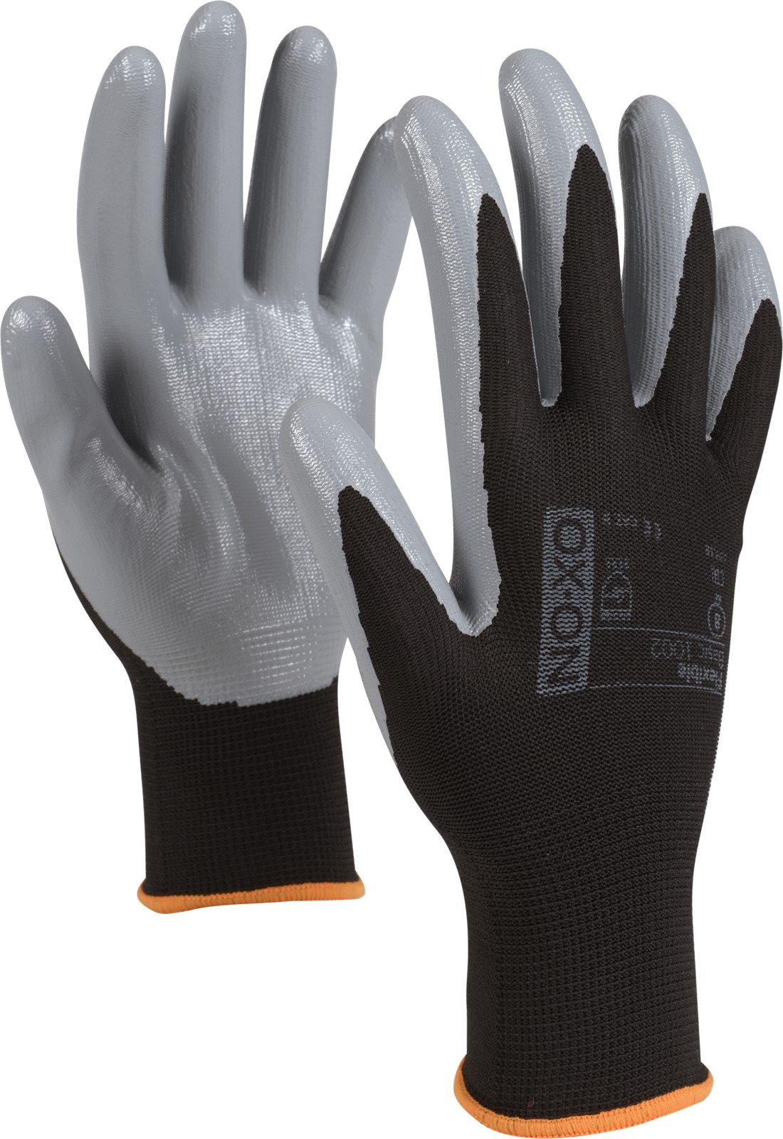 OX-ON Flexible Basic 1002 Nitril-Schutzhandschuhe teilbeschichtet