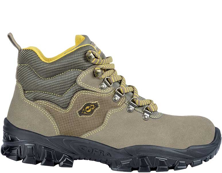 COFRA Schnürstiefel NEW TEVERE S1 P SRC braun