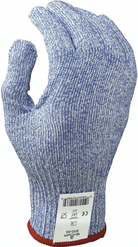 SHOWA 8110 HPPE-Schnittschutzhandschuhe Level E