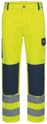 Safestyle 23722 WERDAU Warnschutz-Bundhose leuchtgelb-marine