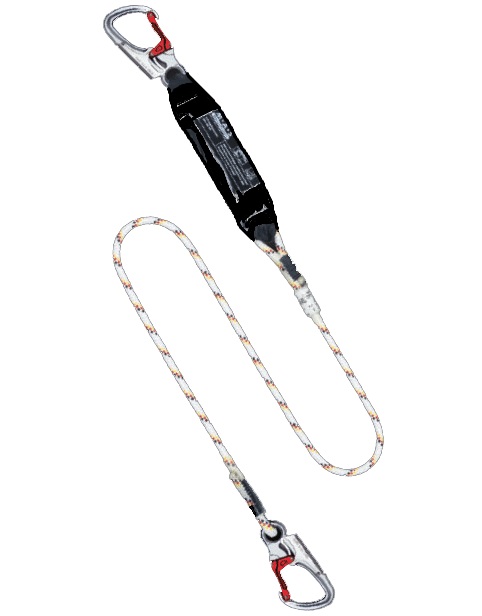 mas-675951 M.A.S Bandfalldämpfer Tyger 5 mit Kernmantelseil 12 mm