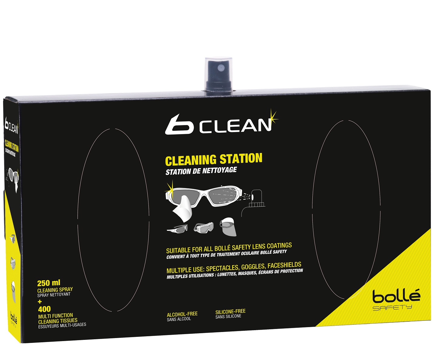 Bollé Wandspender Karton B-CLEAN B410 PACD250