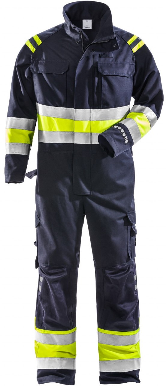Fristads 130666 Schweißer-Overall mit Warnschutz KL 1 8174 ATHS