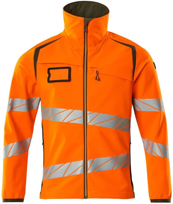 leuchtorange-moosgrün