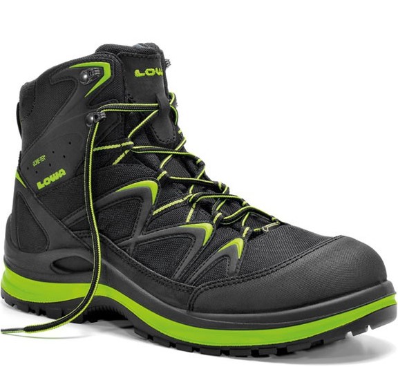 Lowa Innox Work GTX Lime Mid Schnürstiefel S3 SRC