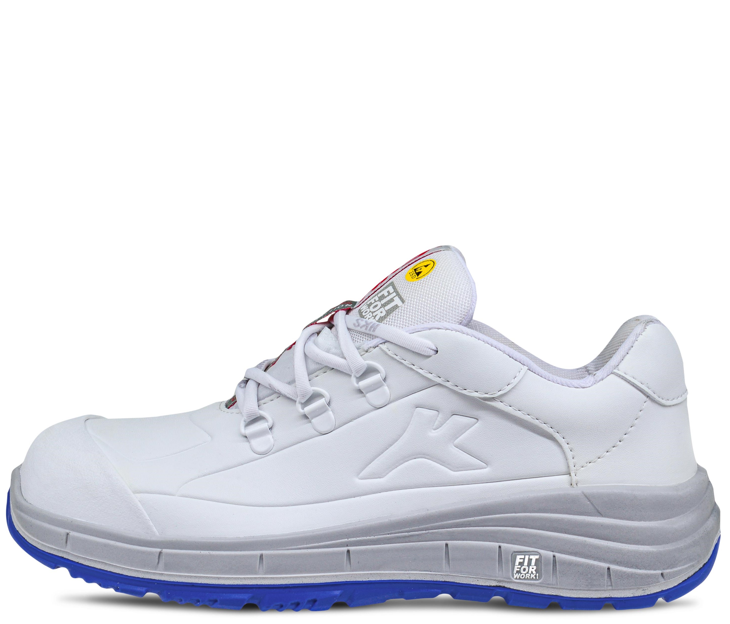 HKS K-Run White Free 3 VR Damen-Sicherheitshalbschuhe S2 SRC ESD weiß