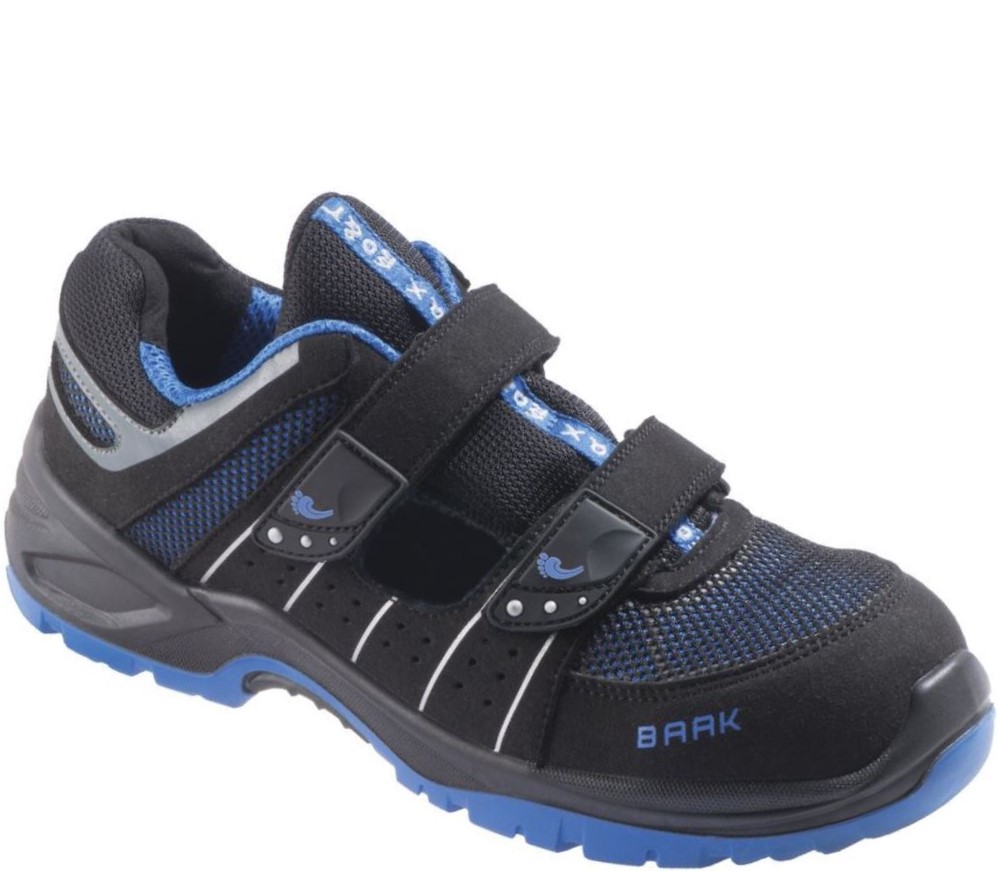 Baak 7228-XW Harry Sandalen S1 SRC ESD Weite 13 schwarz-blau