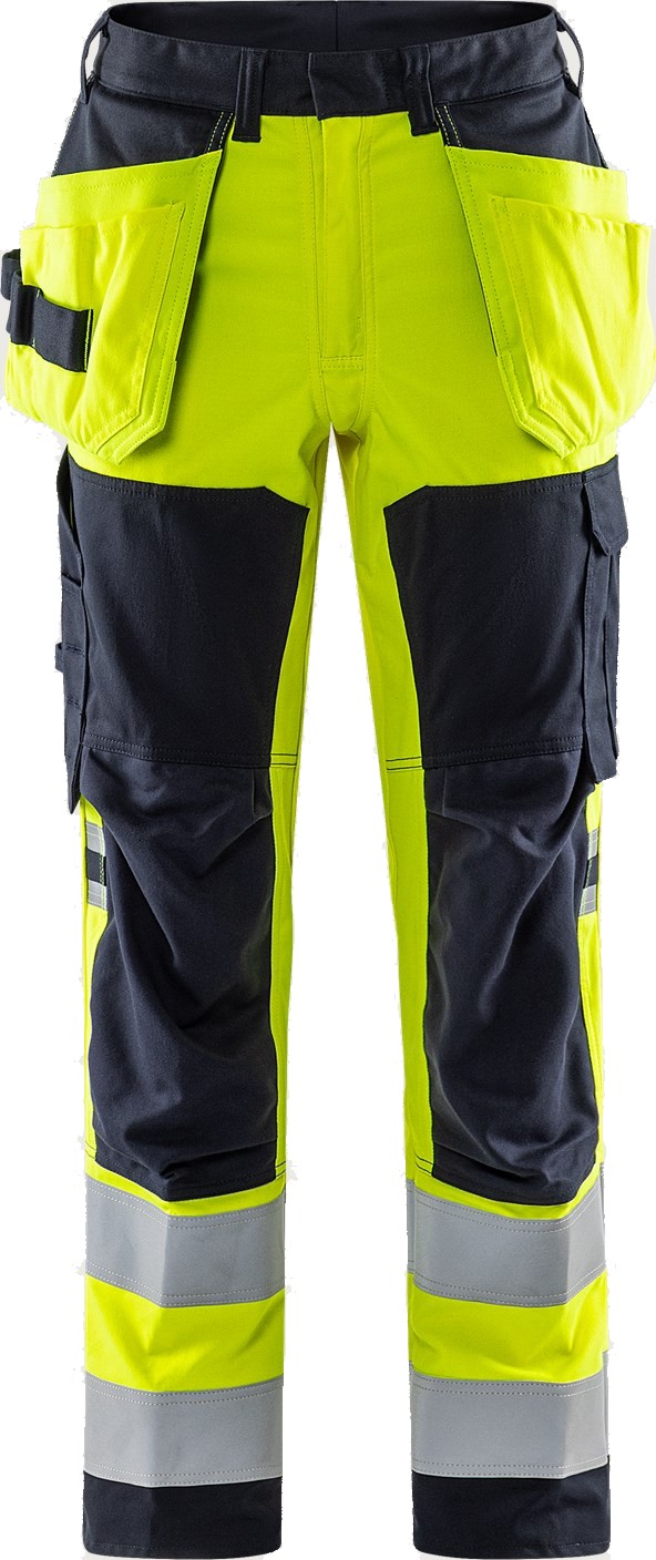 Fristads 301677 Flamestat High Vis Handwerker-Stretch-Hose Klasse 2 2267 ATHF