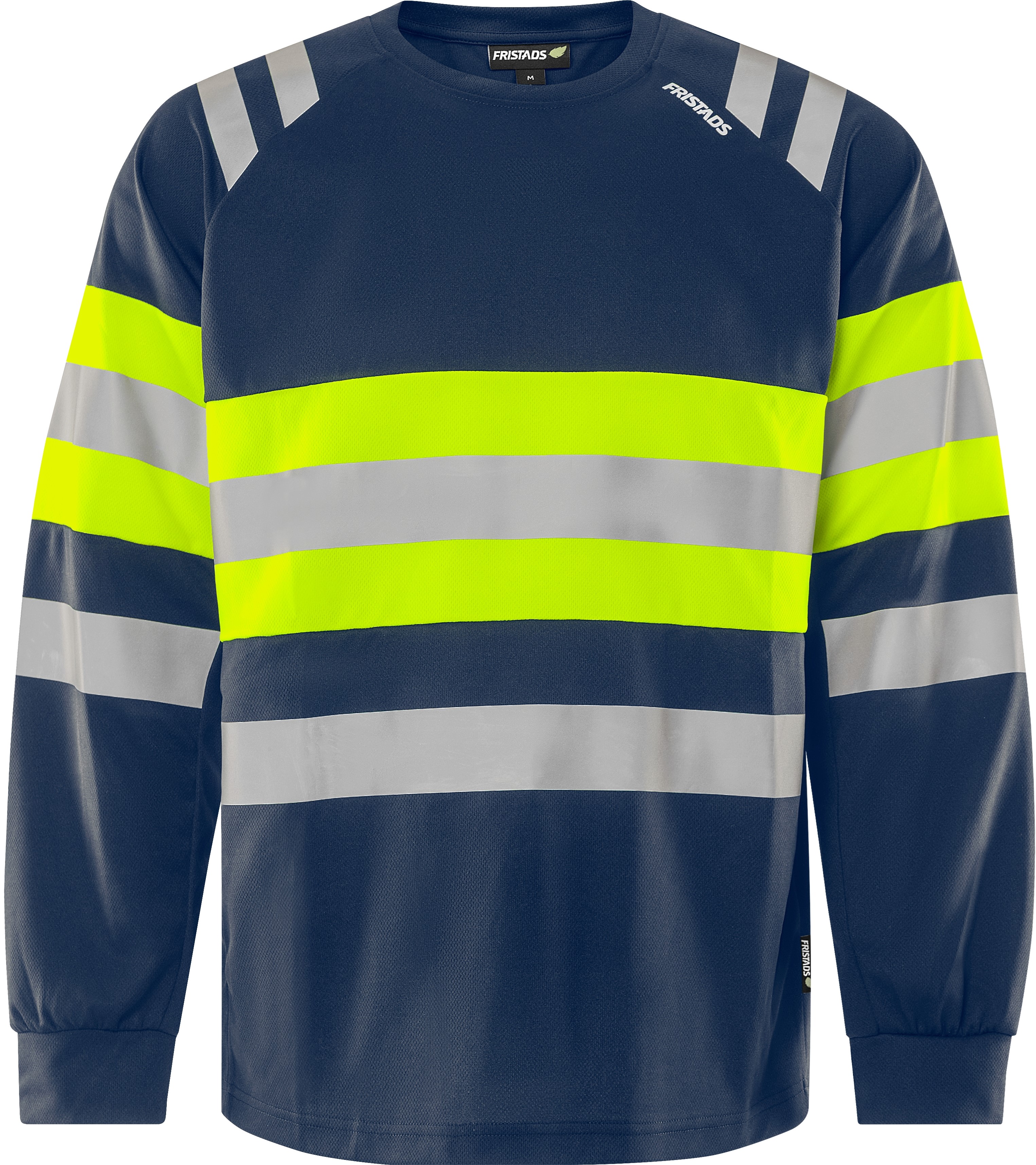 Fristads 301751 High Vis Green Langarmshirt Kl. 1 7881 GPST