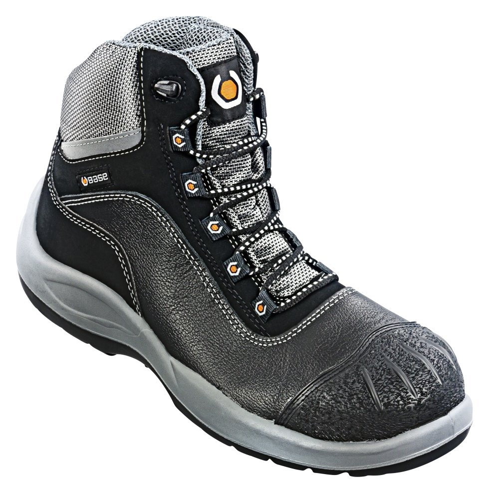 Bullstar Base Sicherheitsstiefel S3 schwarz-grau