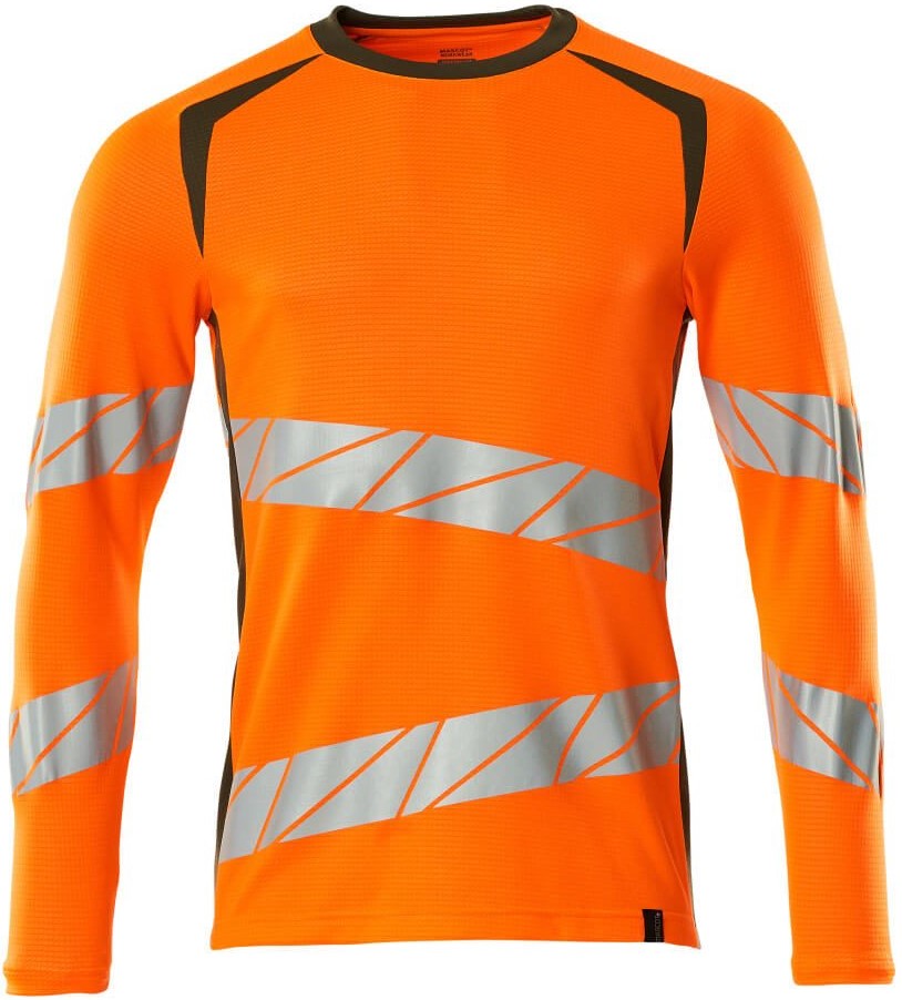 leuchtorange-moosgrün