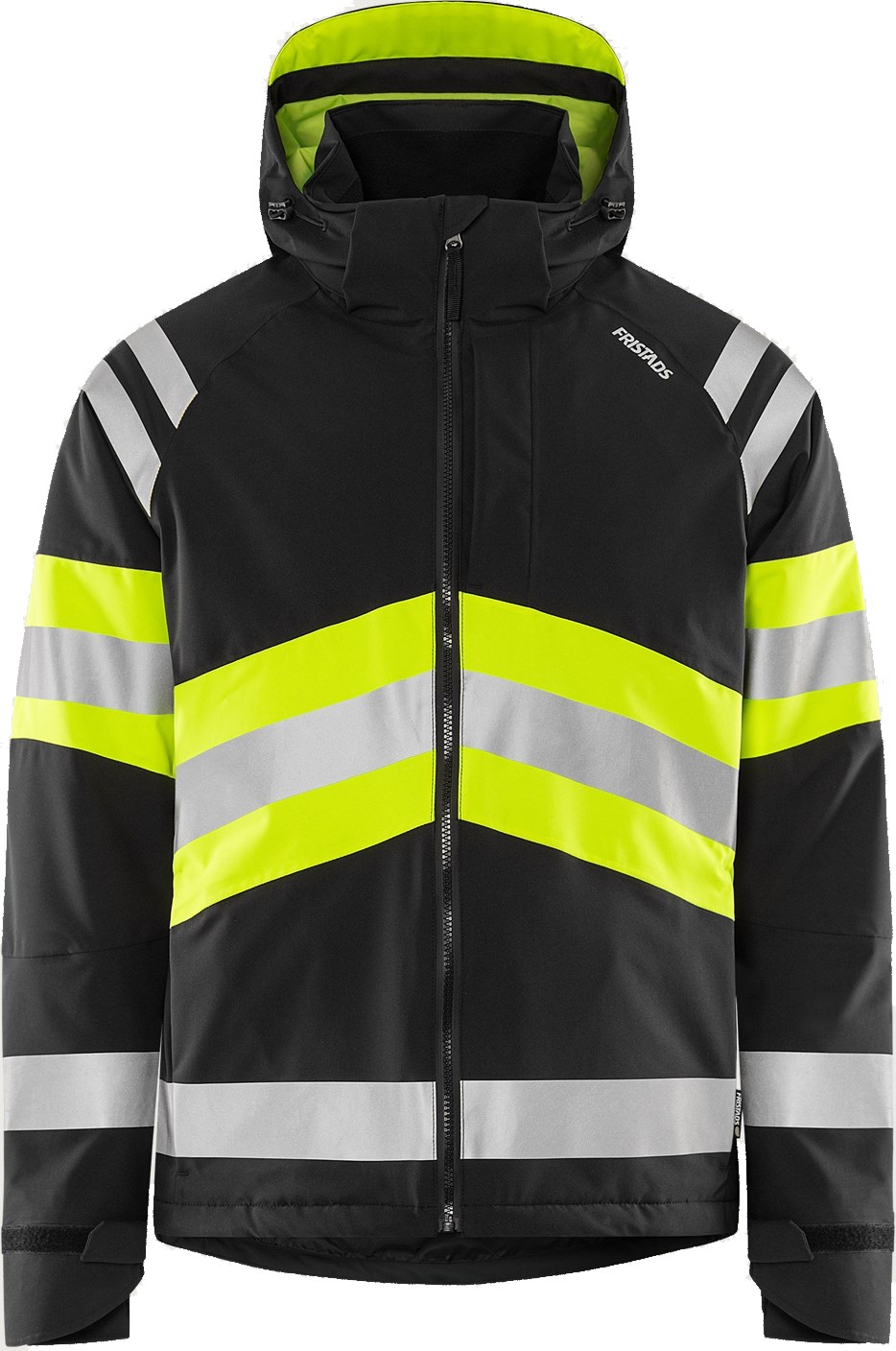 Fristads 301876 High Vis Green Stretch-Winterjacke Kl. 1 4685 GLPS