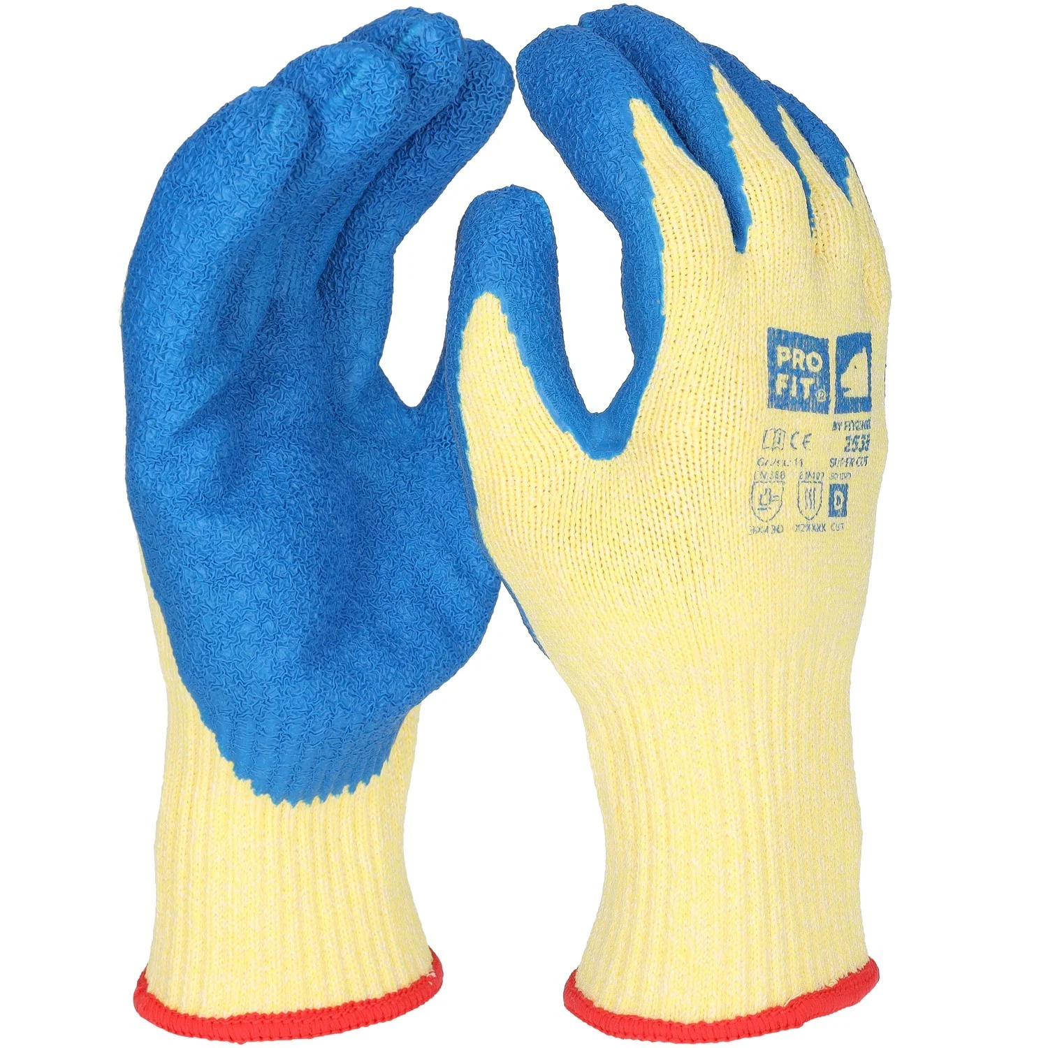 Pro-Fit 2535 Super Cut D Latex-Schnittschutzhandschuhe Level D