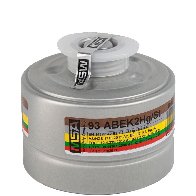MSA Auer Kombinationsfilter 93 ABEK2-Hg/St 10097232