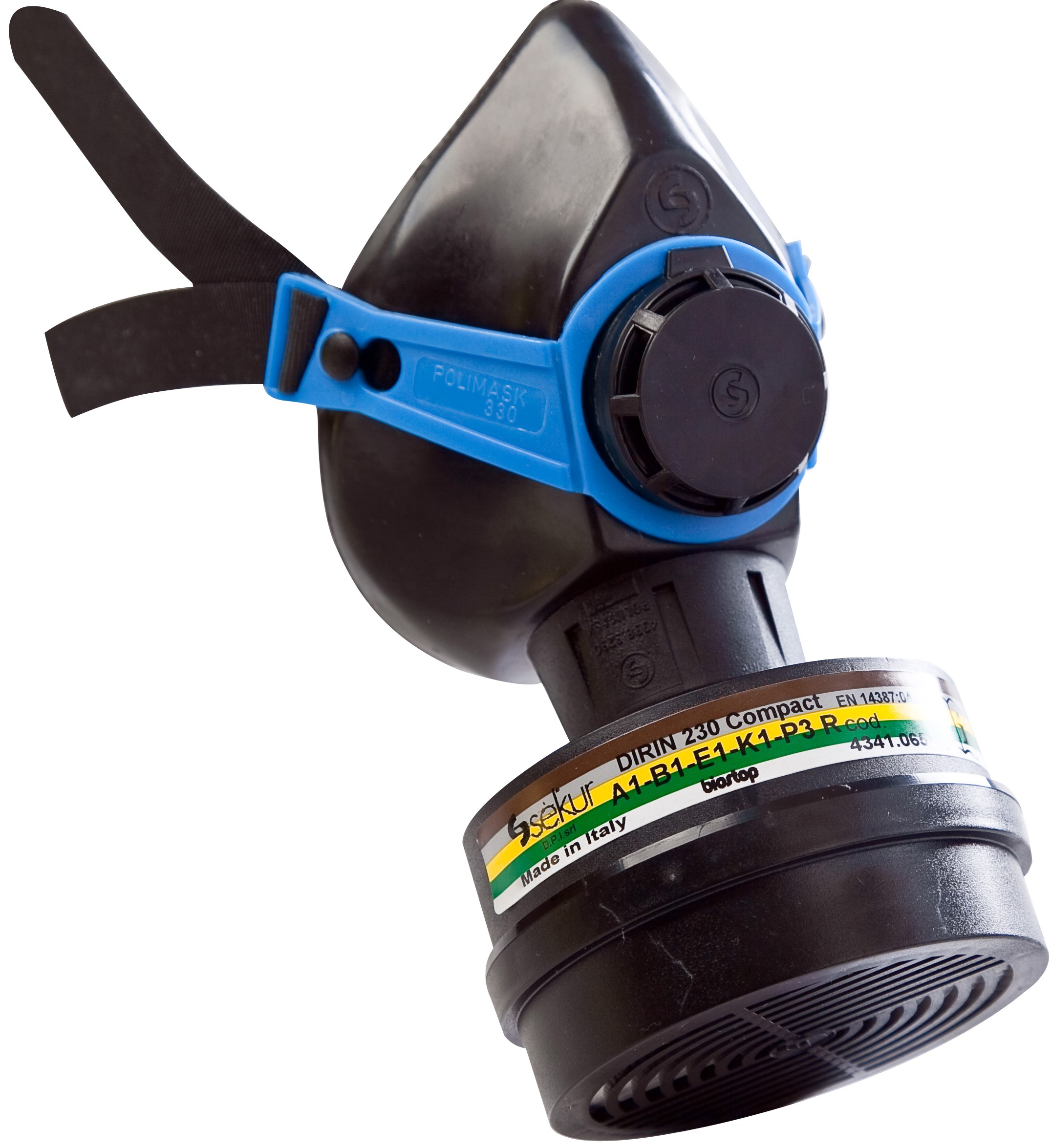 Ekastu Atemschutz-Halbmaske colorex multi A1B1E1K1-P3R D