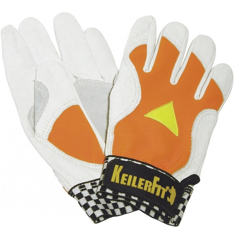Keiler Fit Orange 18003 Ziegennappaleder-Handschuhe