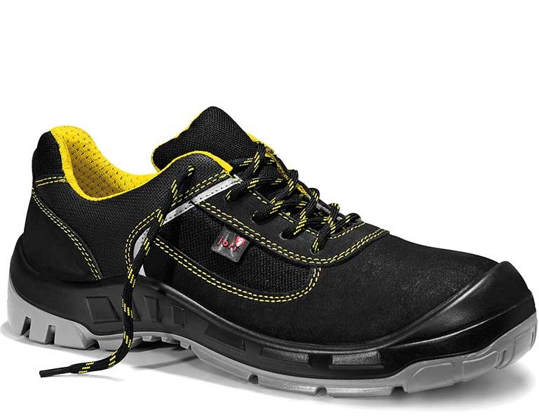 Jori Colour yellow Low 12931 Halbschuhe S1P schwarz