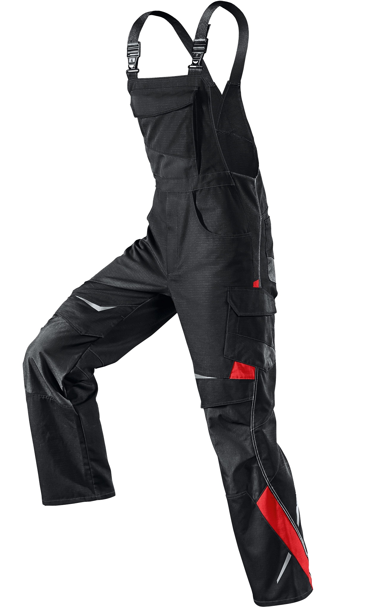 *SALE* Kübler PULSSCHLAG Latzhose 3324 5353 schwarz-rot