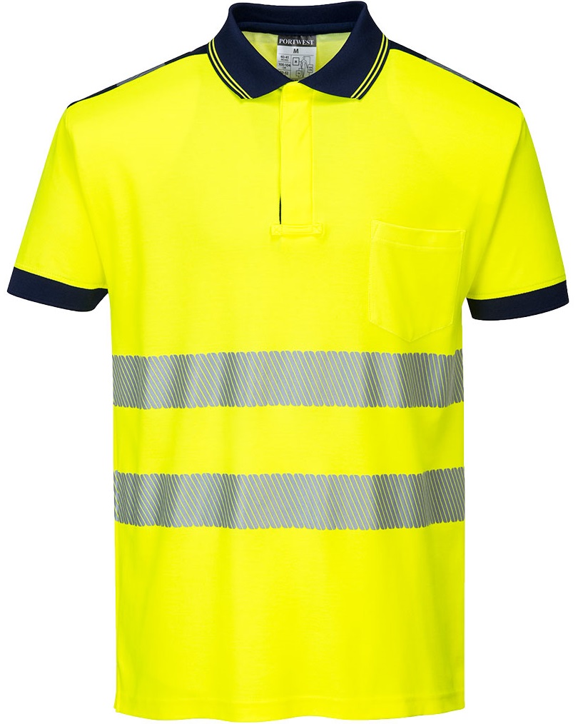 Portwest T180 PW3 Warnschutz-Poloshirt