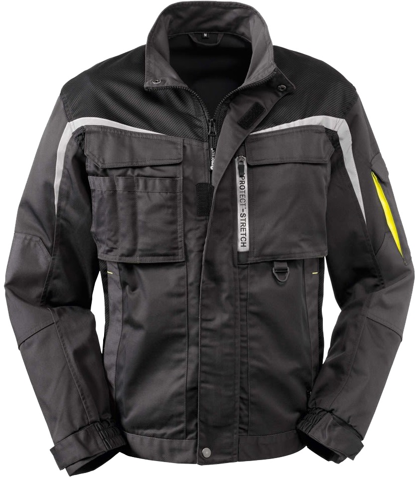 4 Protect ARKANSAS 3814 Bundjacke weiß-grau