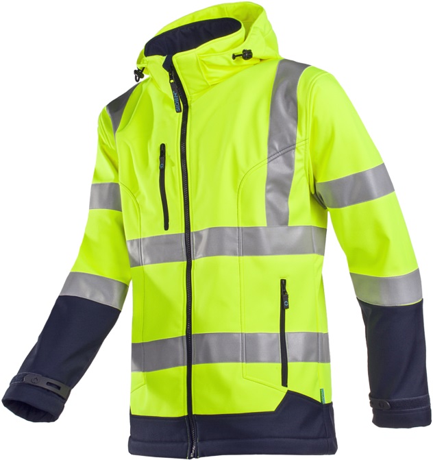 Sioen Fuller 9933A2TU1 Laminierte Warnschutz-Softshelljacke