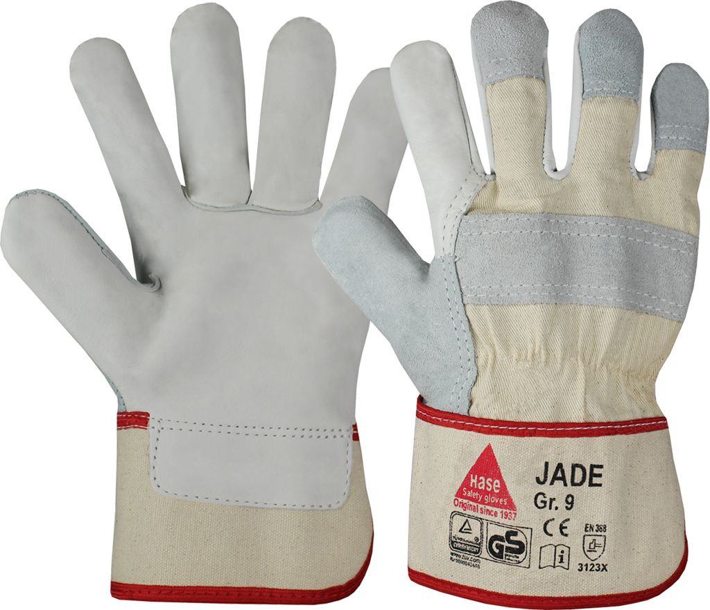 Hase 290820 Jade Combi Rindleder-Schutzhandschuhe