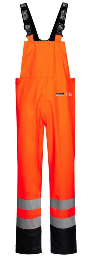 Lyngsøe LR3059 Warnschutz-Regenlatzhose PU