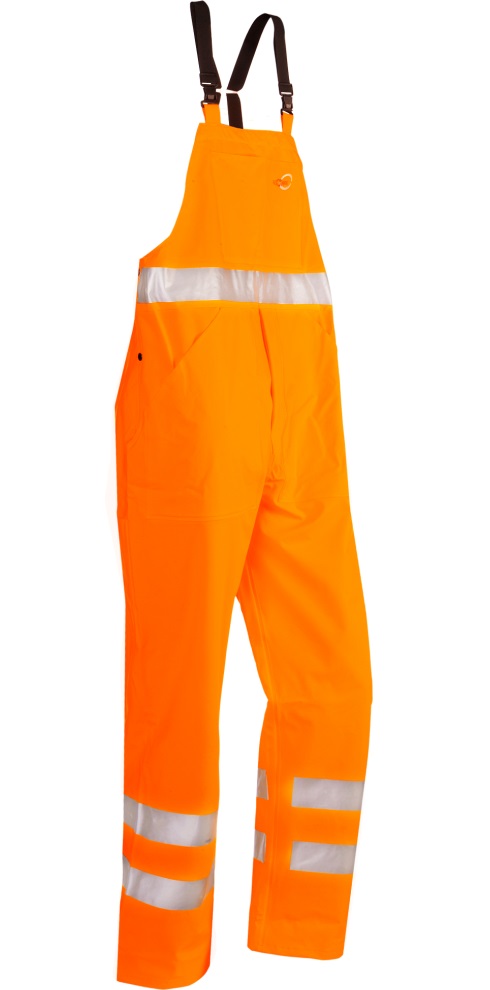 Sioen Aoba 6669A2FC1 Warnschutz-Regenlatzhose