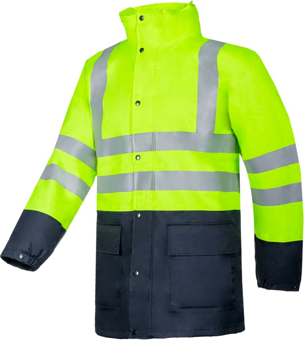 Sioen Belvill 798ZA2X98 Warnschutz-Regenjacke
